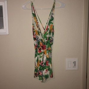 Cute tropical romper